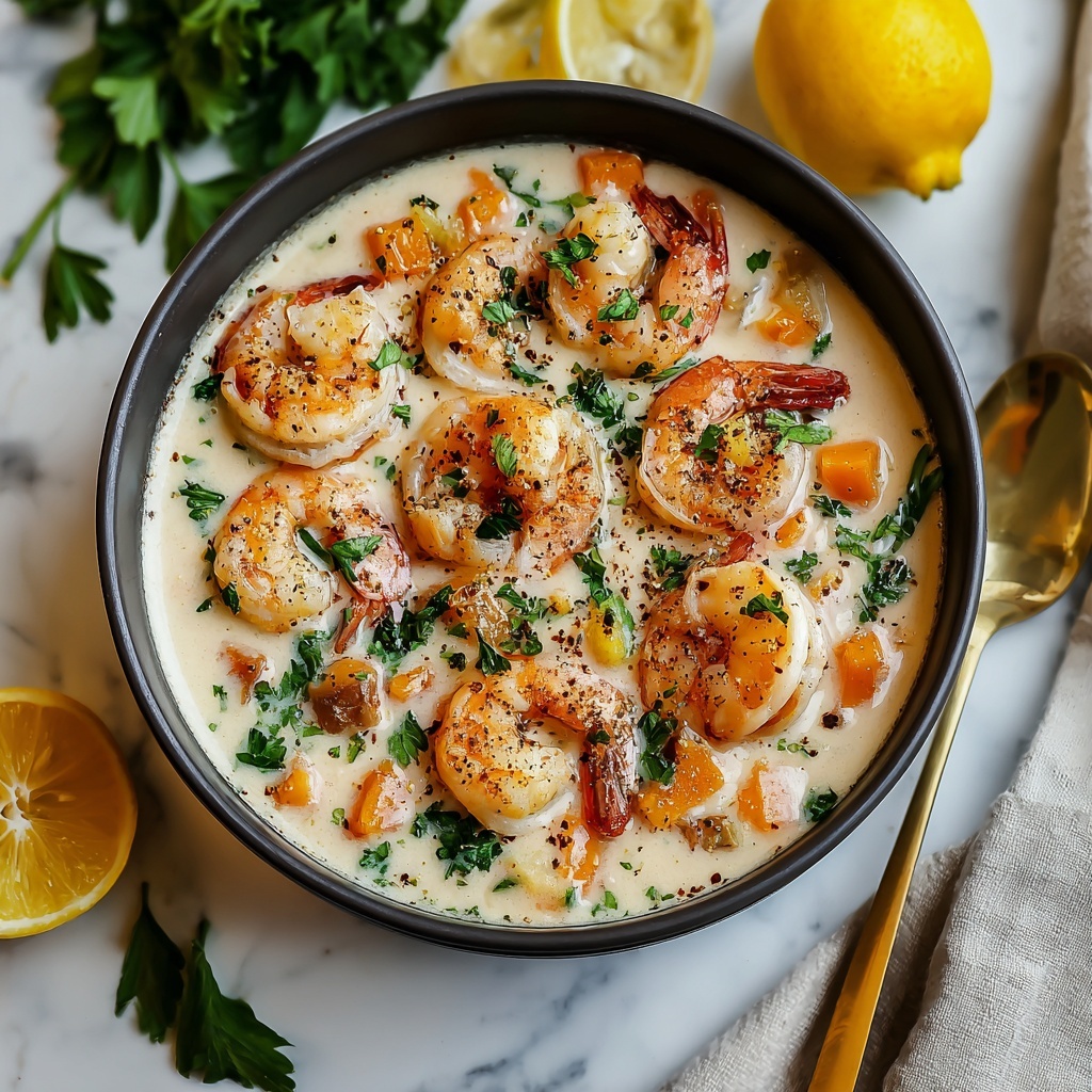 Rich Crab and Shrimp Bisque Recipe - Recipe Image