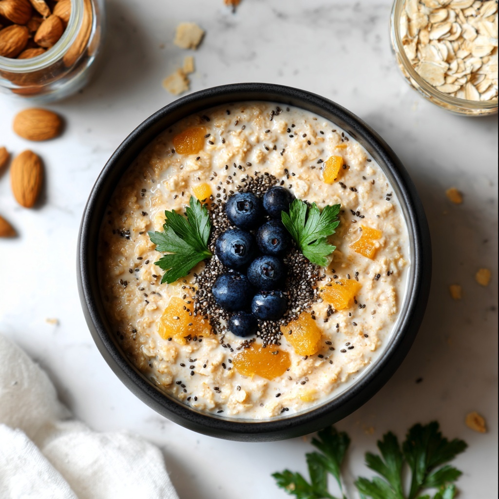Dairy-Free Overnight Oats Recipe - Recipe Image