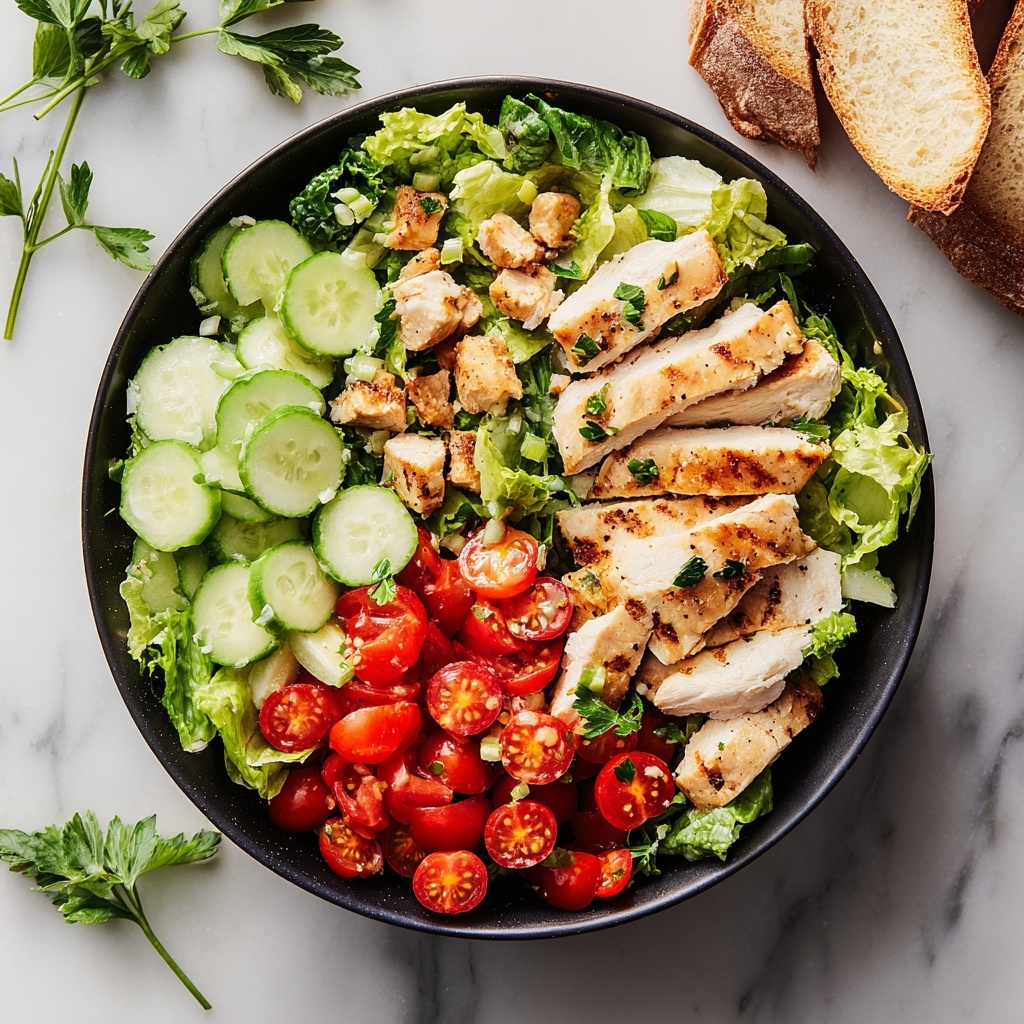 Chicken Caesar Salad Sandwiches Recipe - Recipe Image