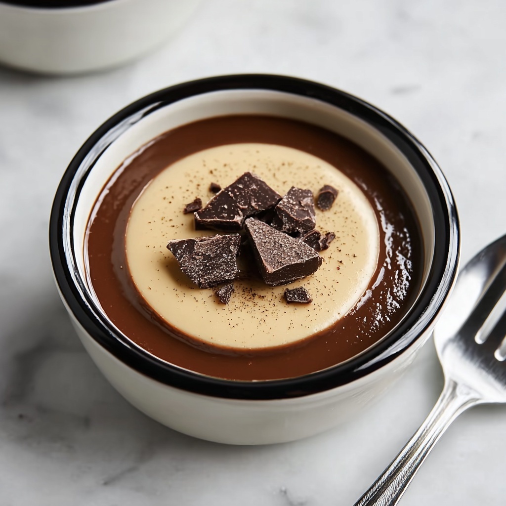 Peanut Butter Mousse with Chocolate Ganache Recipe - Recipe Image