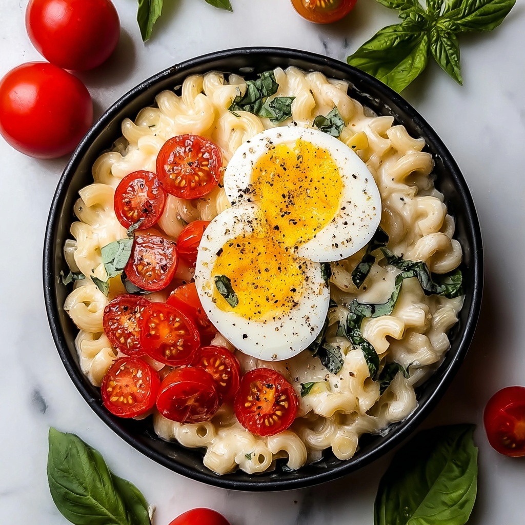 Egg Pasta Salad with Celery Red Onion and Pickles Recipe - Recipe Image