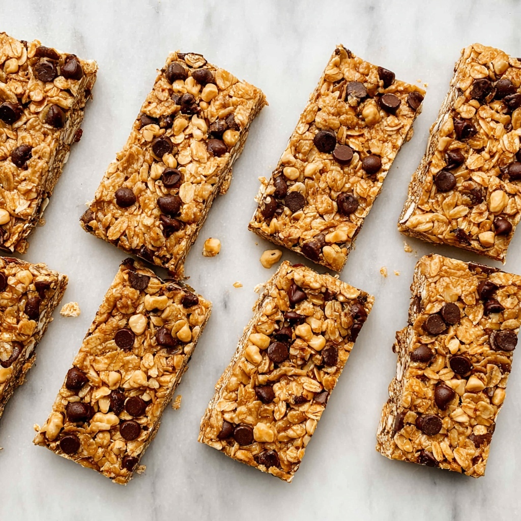 Healthy Homemade Granola Bars Recipe - Recipe Image