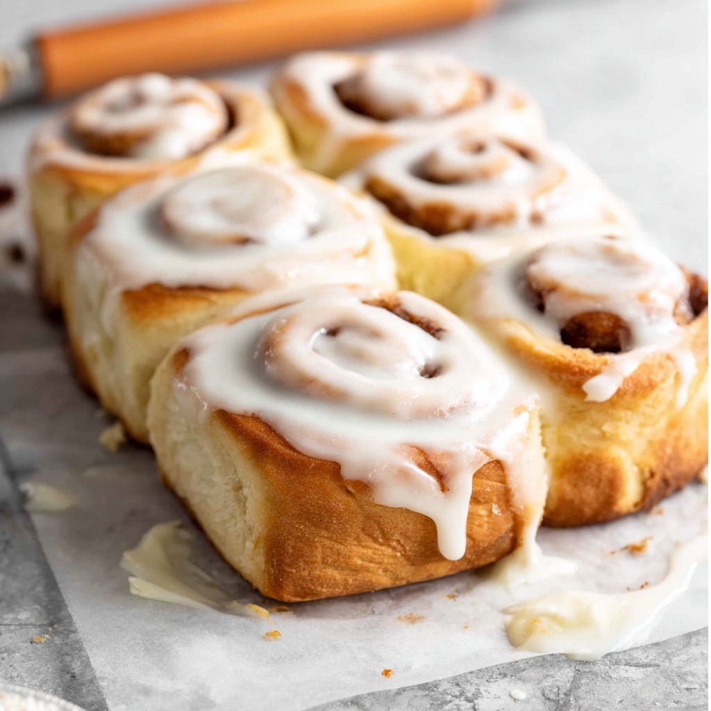 No Knead Cinnamon Rolls Recipe - Recipe Image