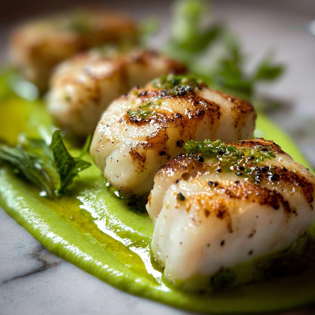 Poor Man's Lobster – Monkfish with Herb Browned Butter Recipe - Recipe Image