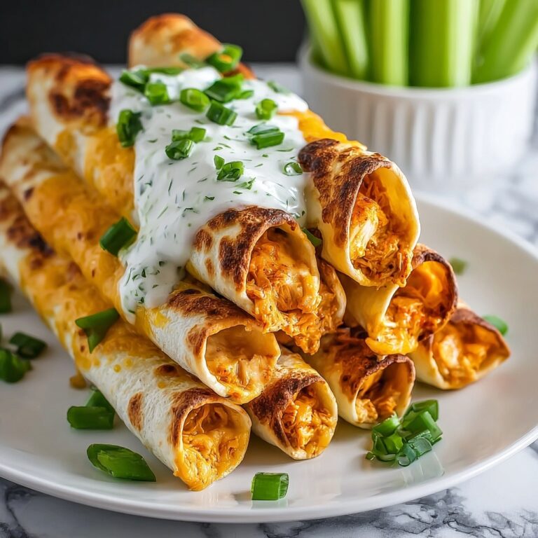 Buffalo Chicken Taquitos Recipe