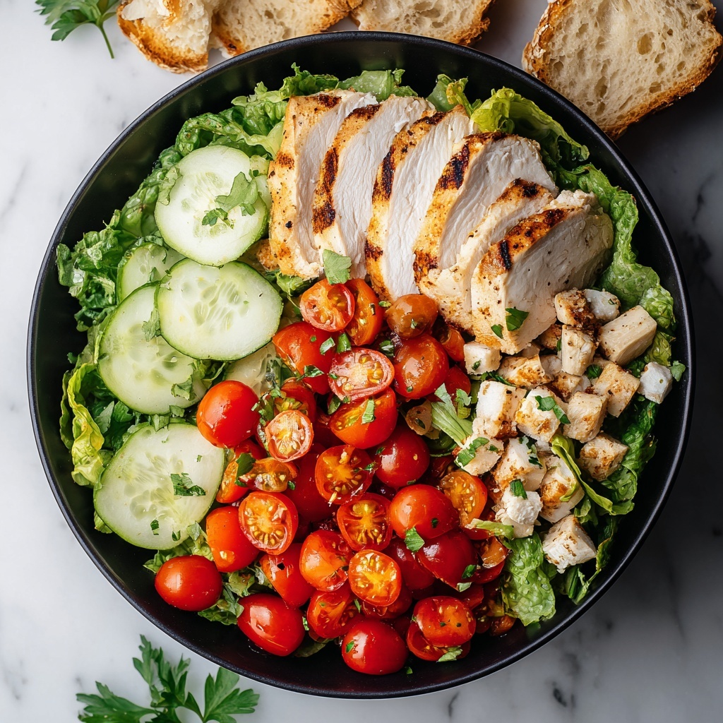 Chicken Caesar Salad Sandwiches Recipe - Recipe Image