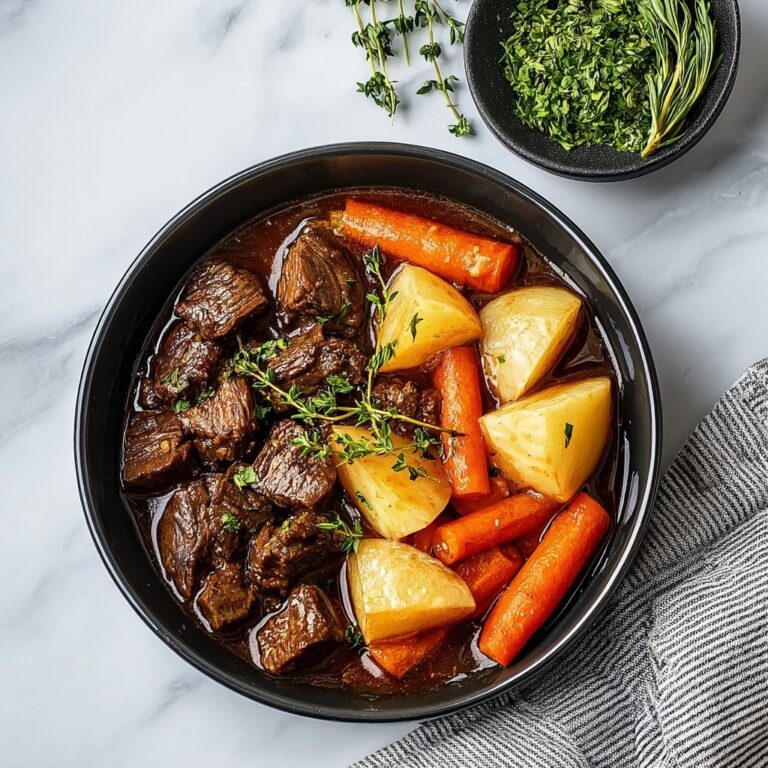 Homemade Beef Stew Recipe