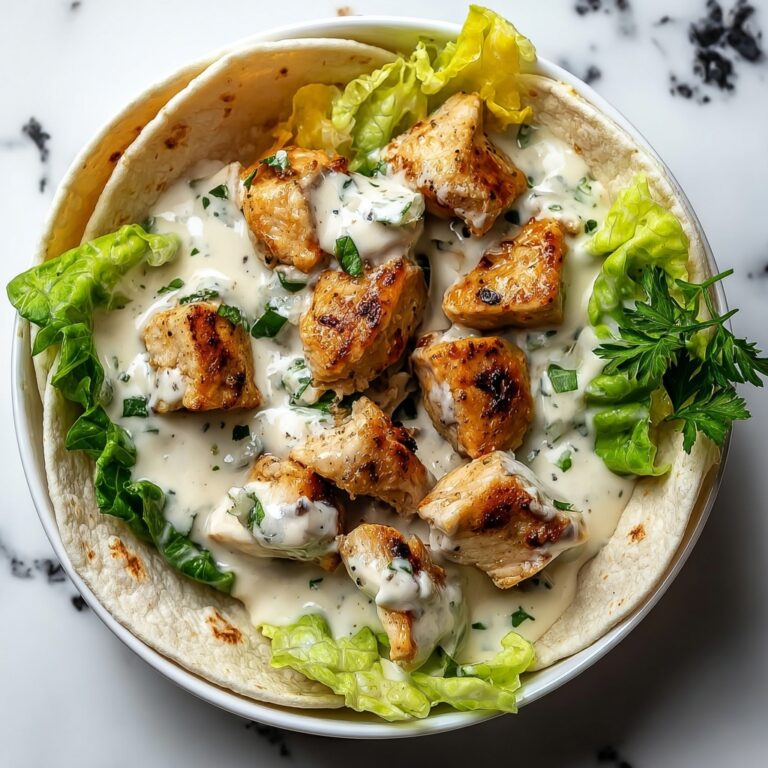 Chicken Caesar Wrap Recipe