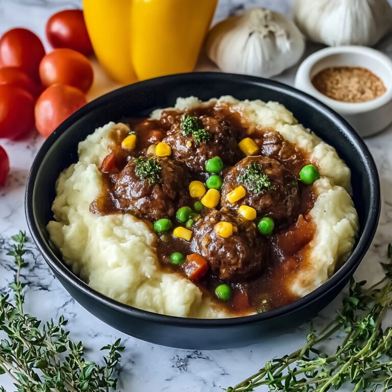 Amish Hamburger Steak Bake Recipe