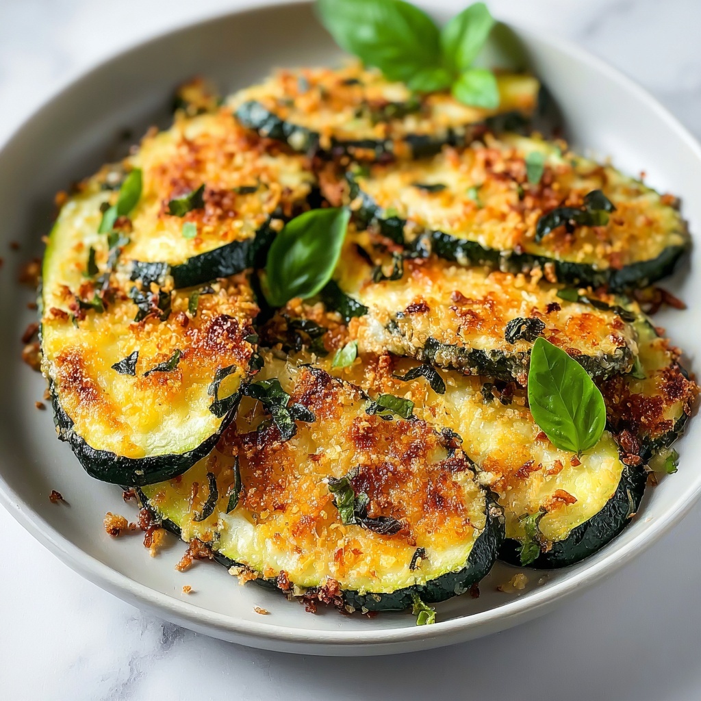 Baked Parmesan Zucchini Recipe - Recipe Image