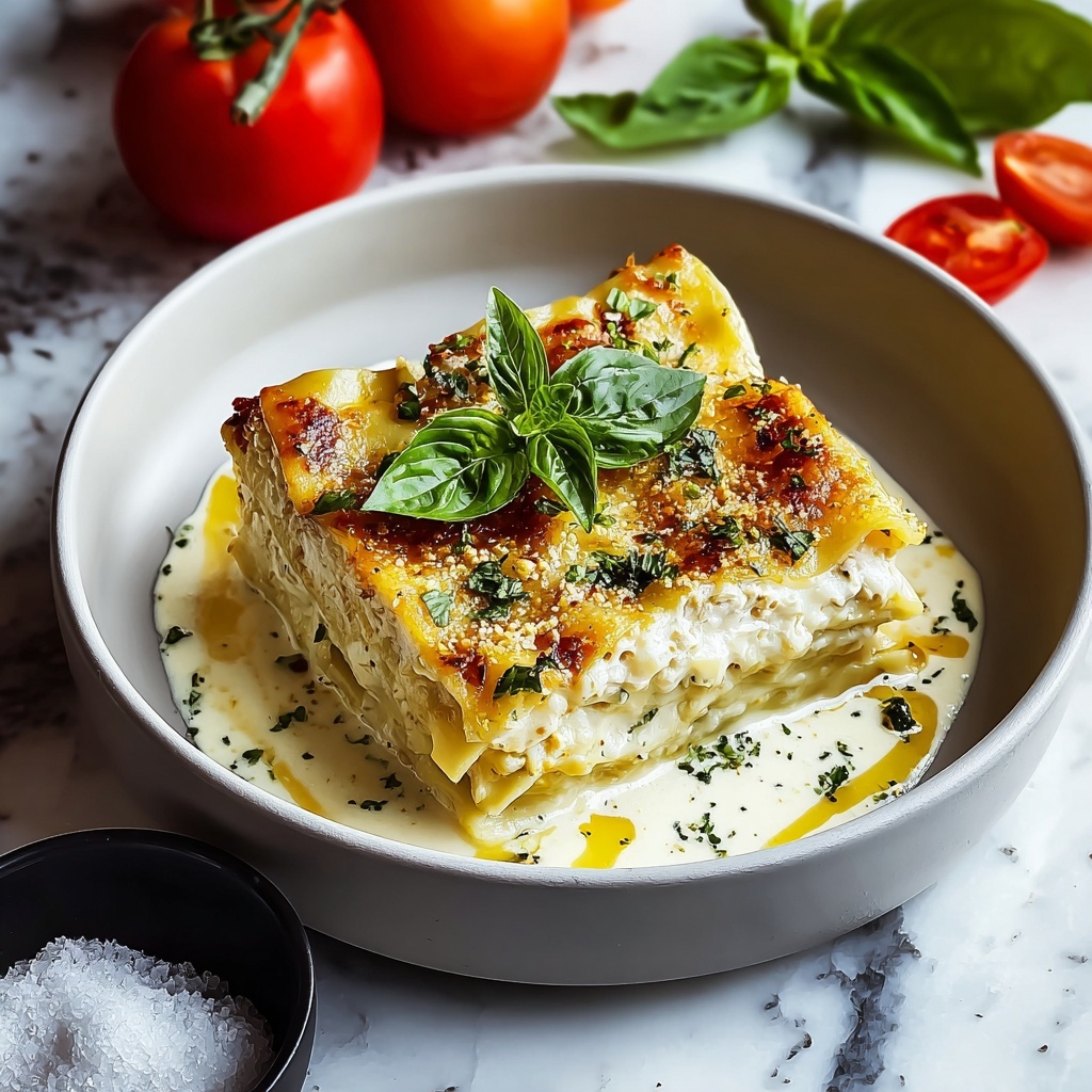 Chicken Alfredo Lasagna Rolls Recipe - Recipe Image