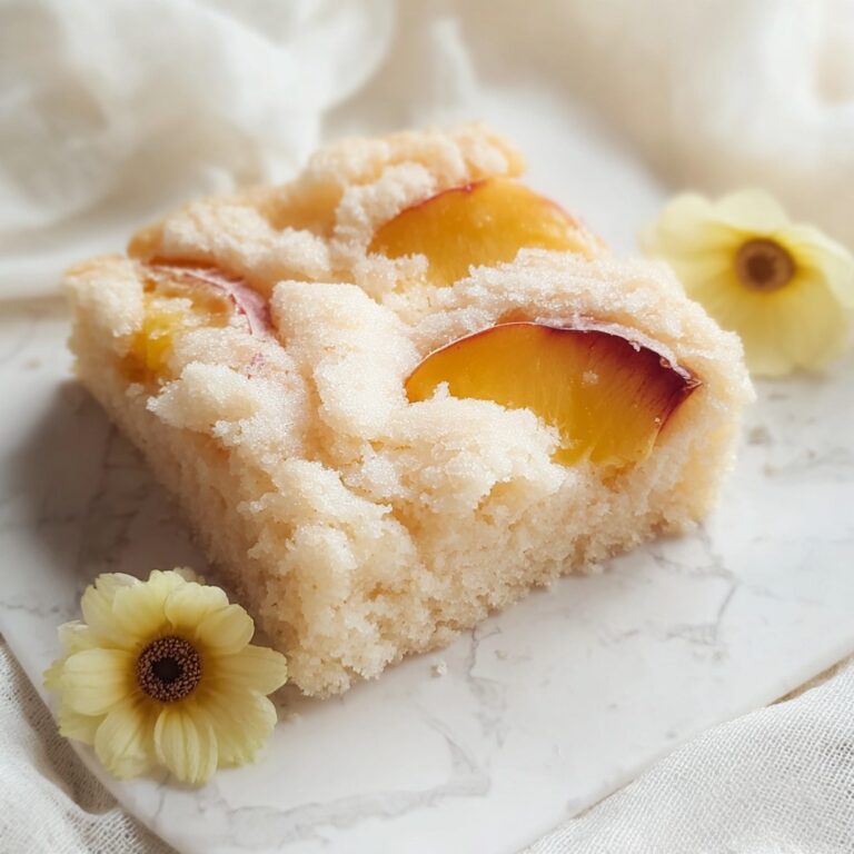 Peach Cobbler Pound Cake Recipe