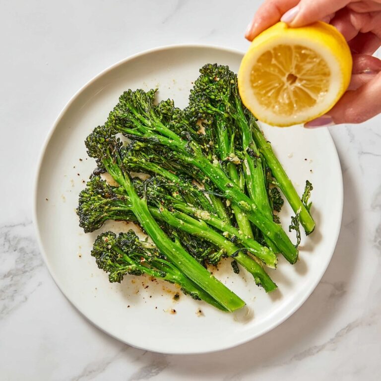 Roasted Broccolini with Lemon Recipe