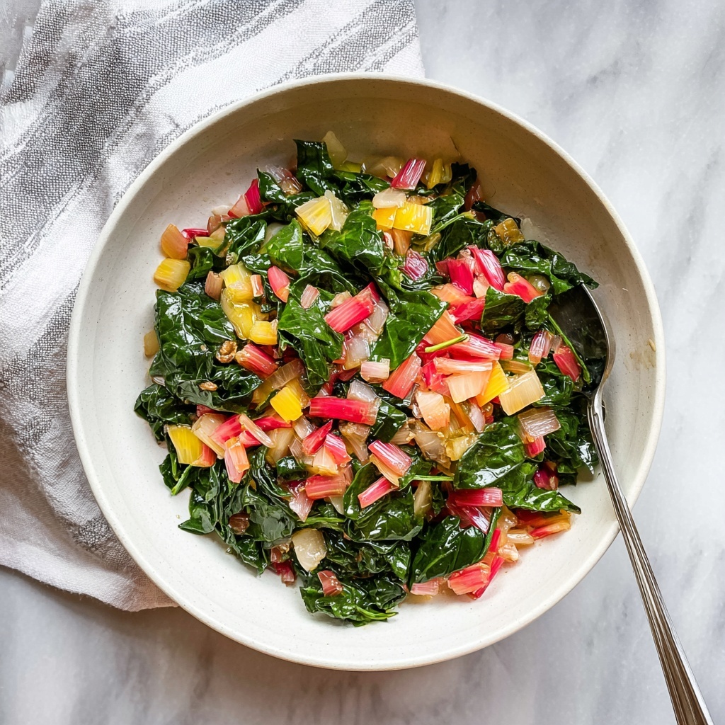 Sautéed Swiss Chard with Garlic and Lemon Recipe - Recipe Image