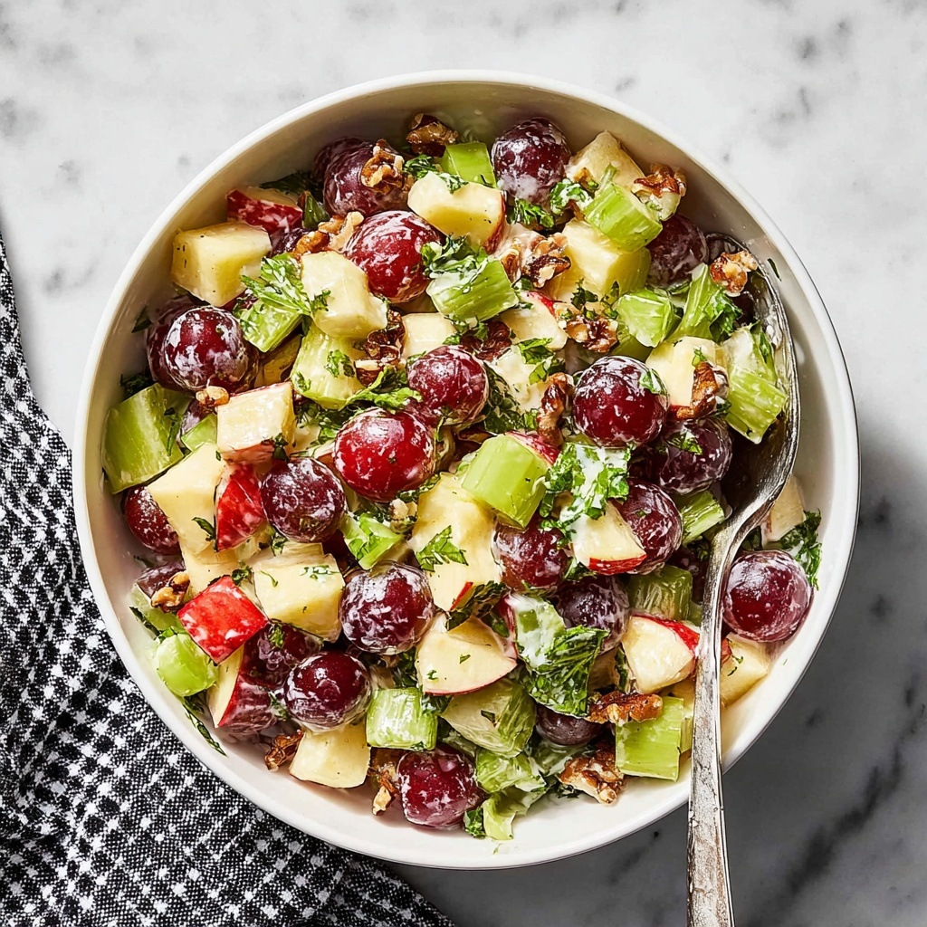 Grapes Waldorf Salad Recipe - Recipe Image
