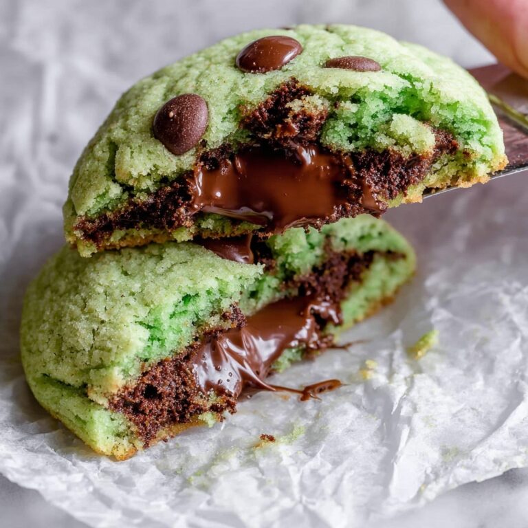 Mint Chocolate Chip Skillet Cookie Recipe