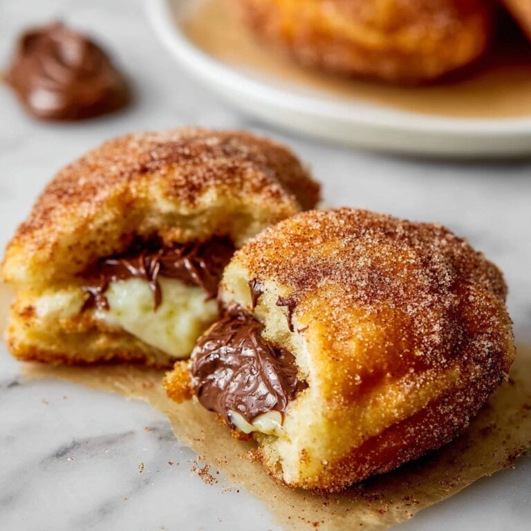 Nutella and Banana Stuffed Crescent Rolls Recipe