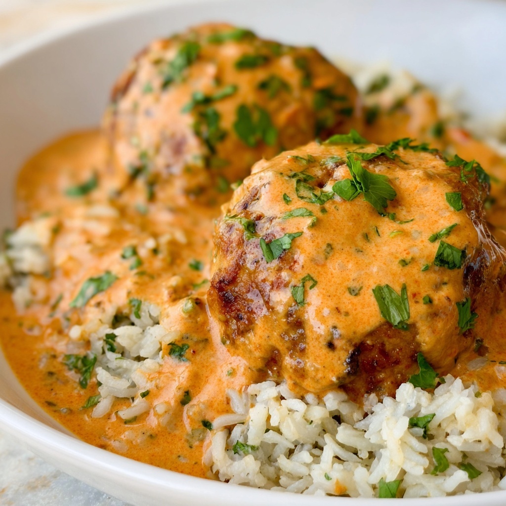 Chicken Tikka Masala Meatballs Recipe - Recipe Image