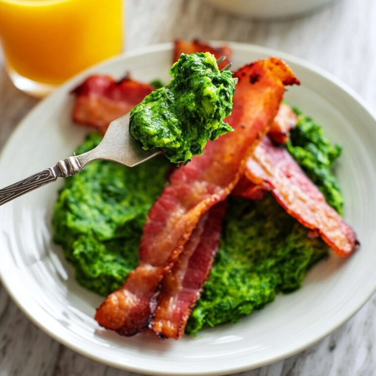 Ham and Green Eggs (Dye-Free) Recipe