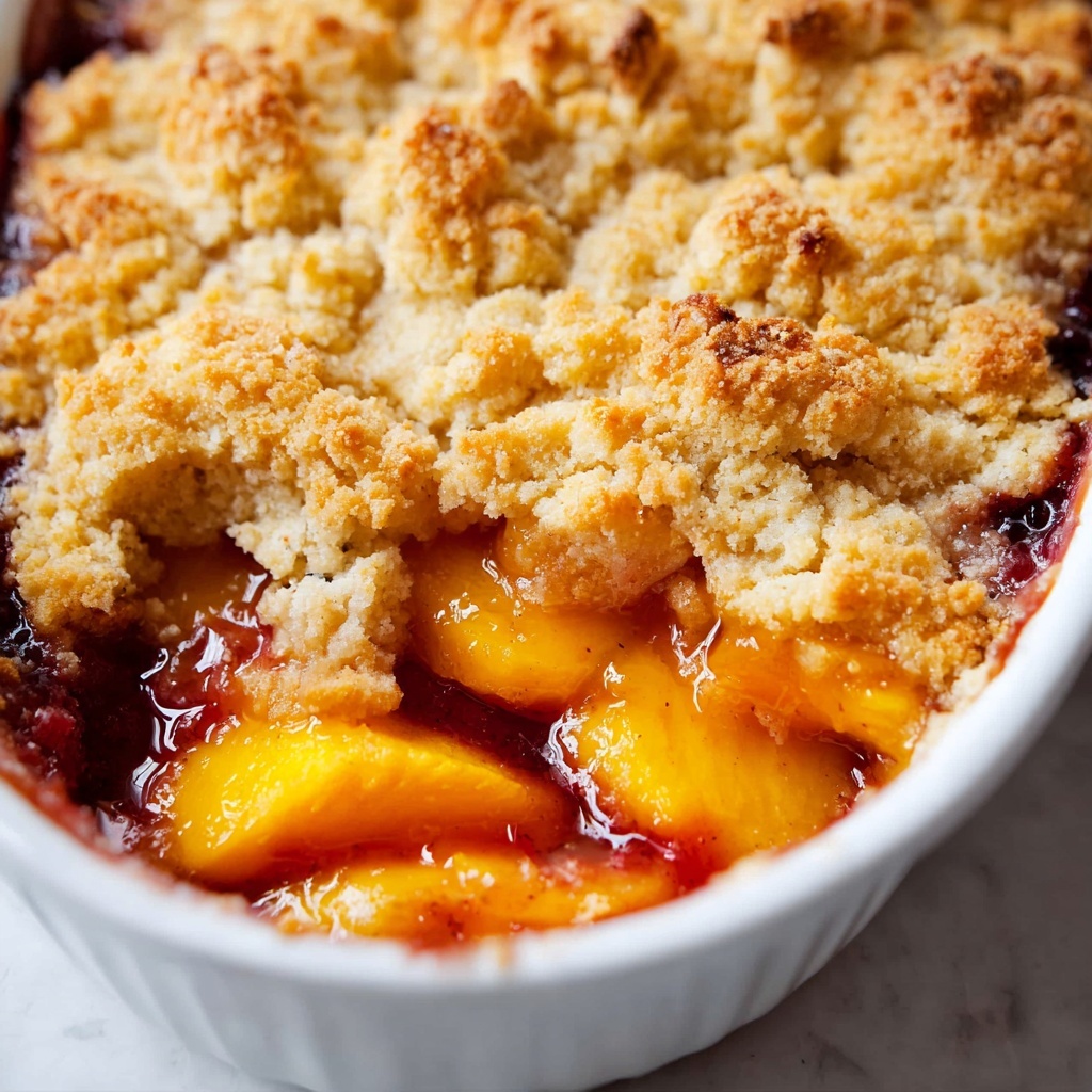 Easy Peach Cobbler Recipe - Recipe Image