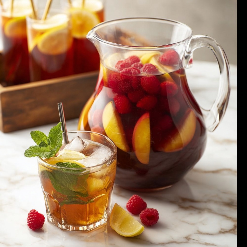 Sweet Tea Sangria Recipe - Recipe Image