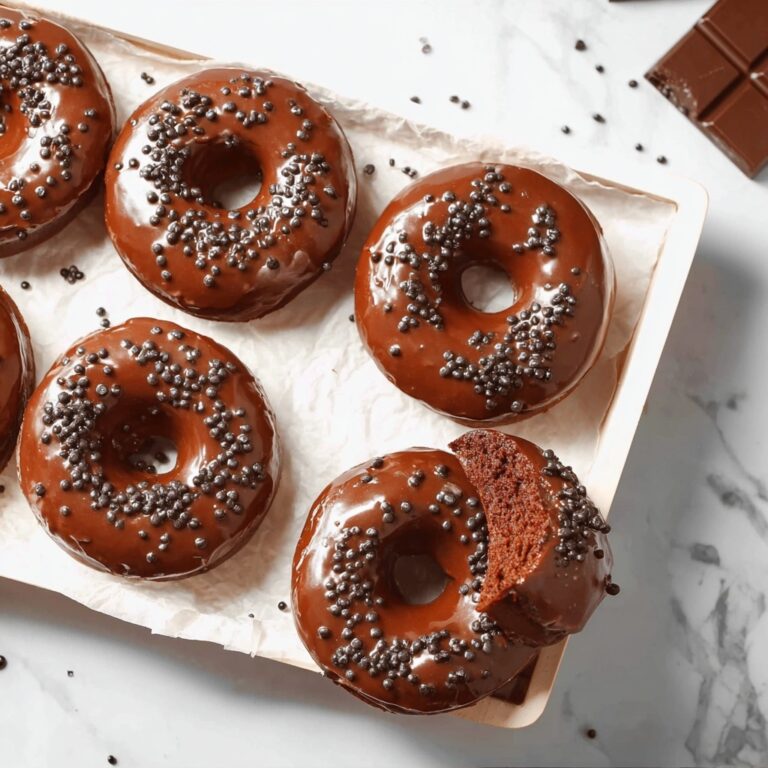 Baked Chocolate Donuts Recipe