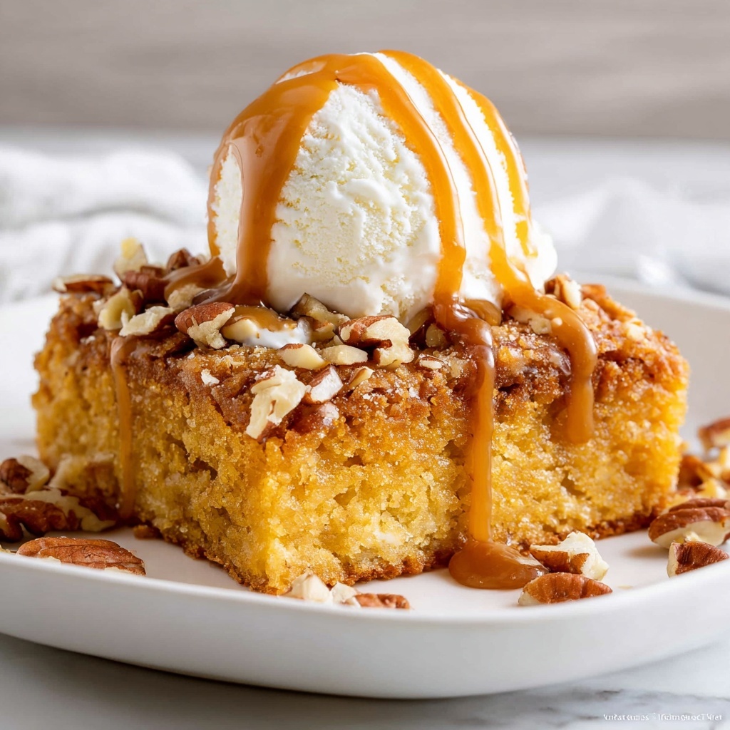 Pumpkin Dump Cake Recipe - Recipe Image