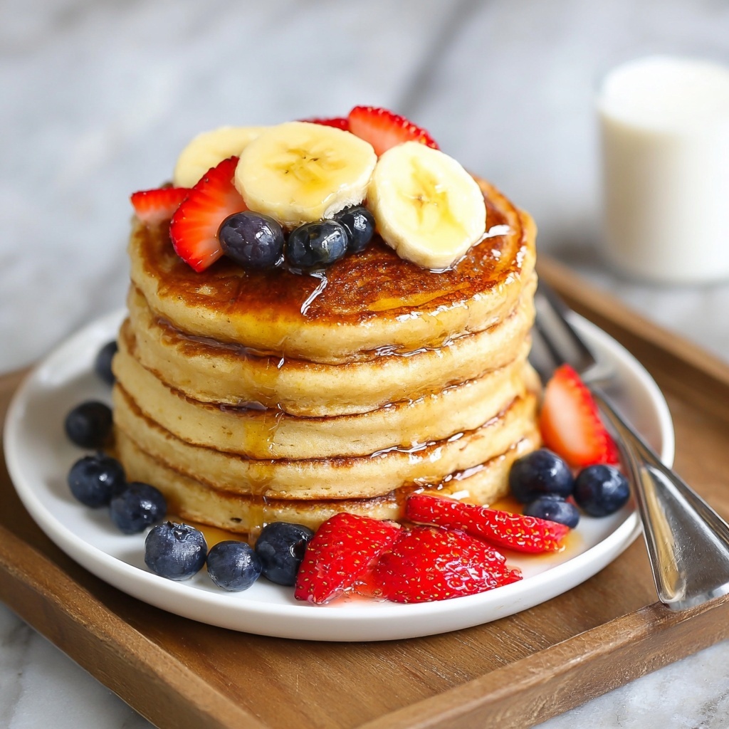 Blender Banana Pancakes Recipe - Recipe Image