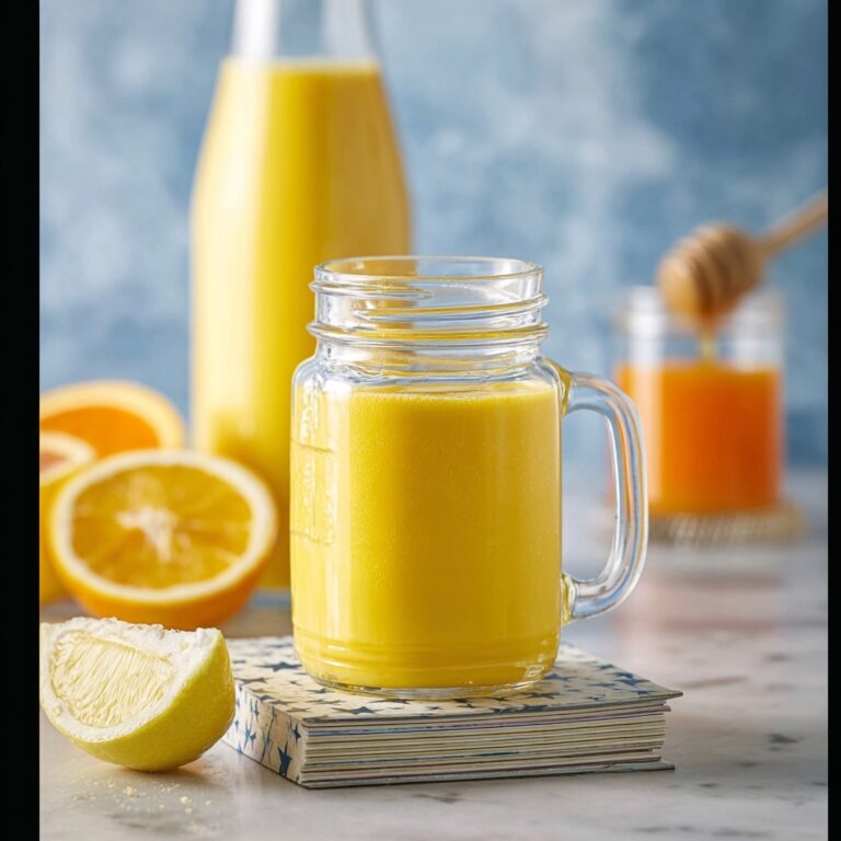 Refreshing Ginger Citrus Shots Recipe