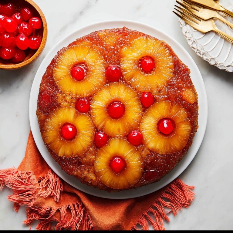 Pineapple Upside Down Cake Recipe