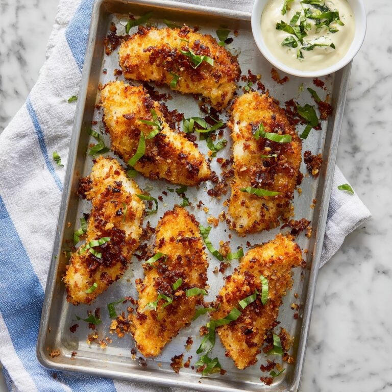 Cheddar Bacon Ranch Baked Chicken Tenders Recipe