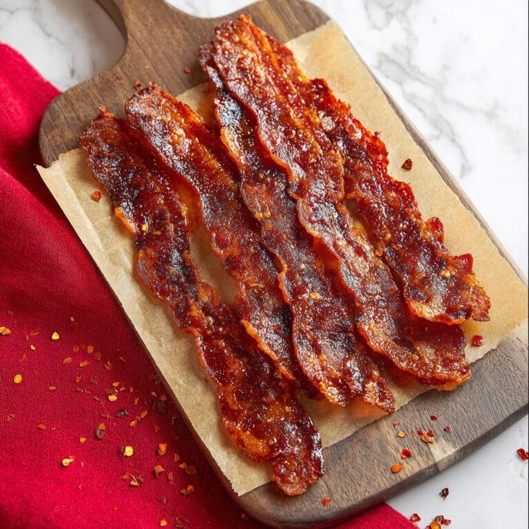 Sweet and Spicy Candied Bacon Recipe