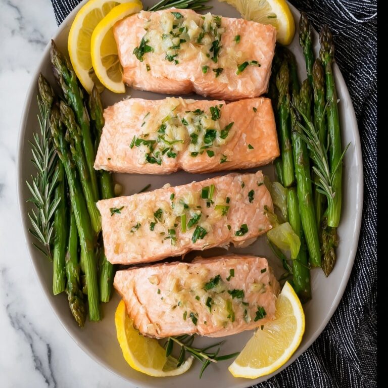 Grilled Garlic Butter Salmon Recipe