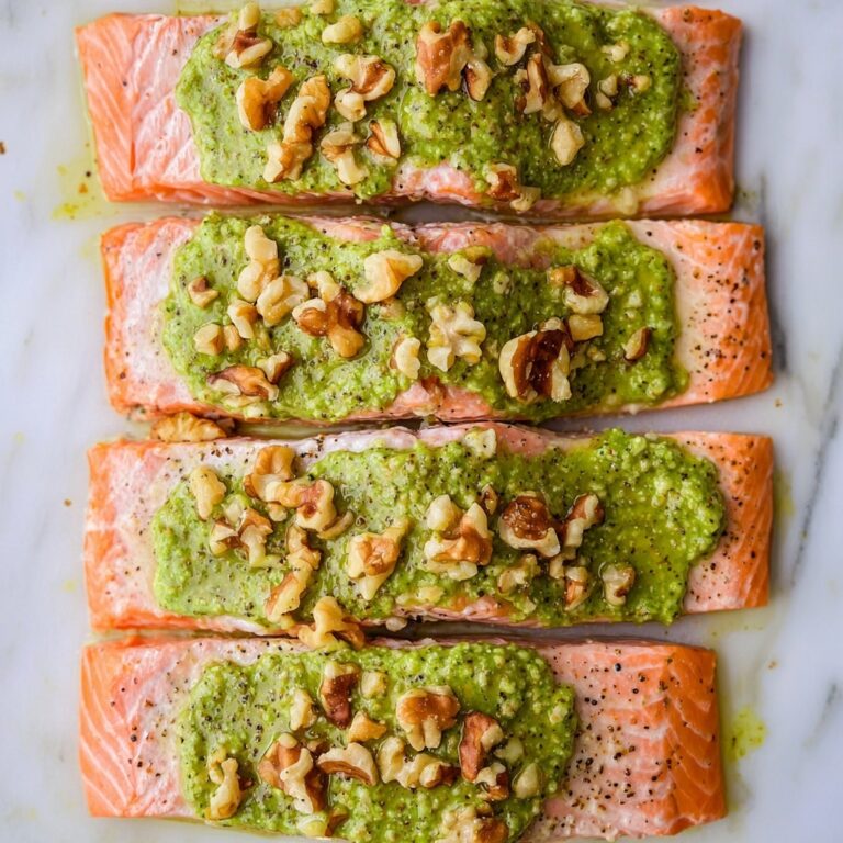 Pesto Salmon Recipe