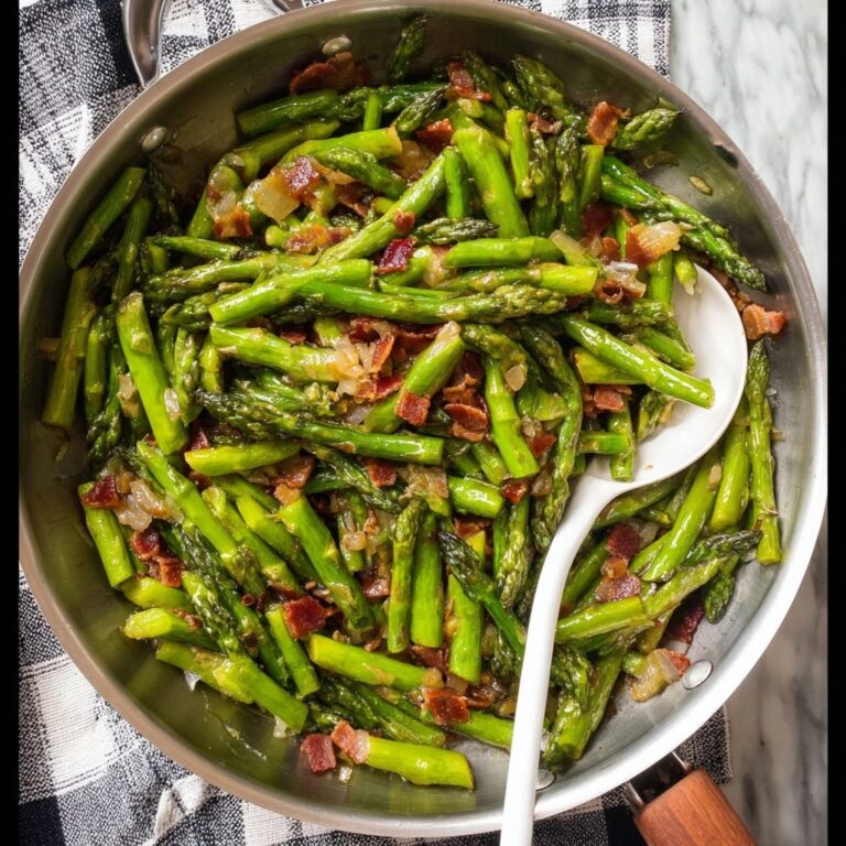 Sauteed Asparagus with Pancetta, Leeks, and Citrus Zest Recipe