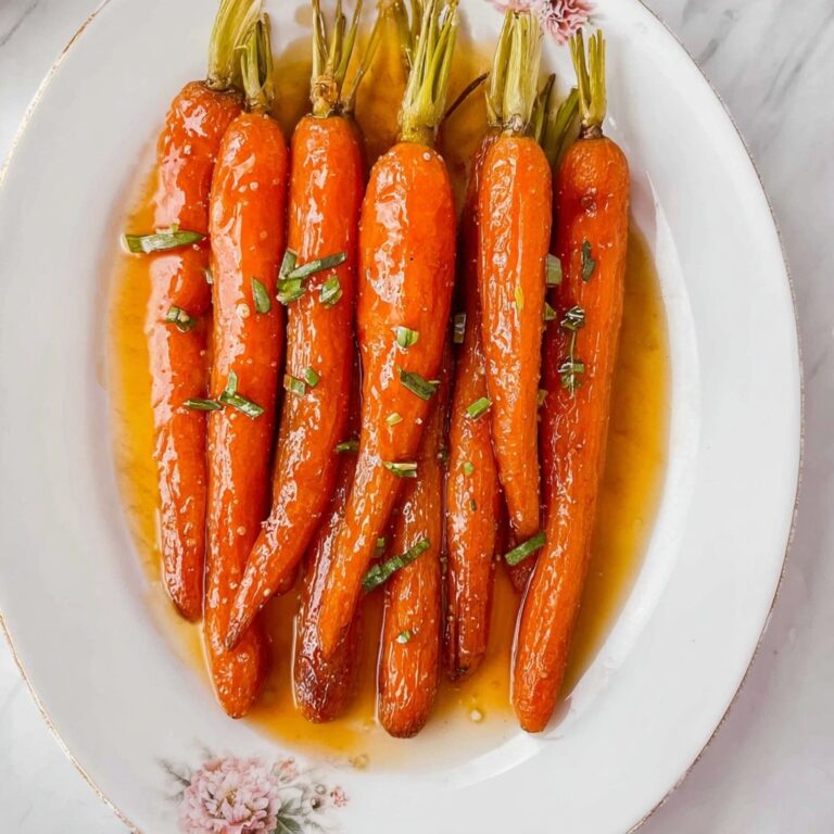 Honey Glazed Carrots with Ginger and Chives Recipe