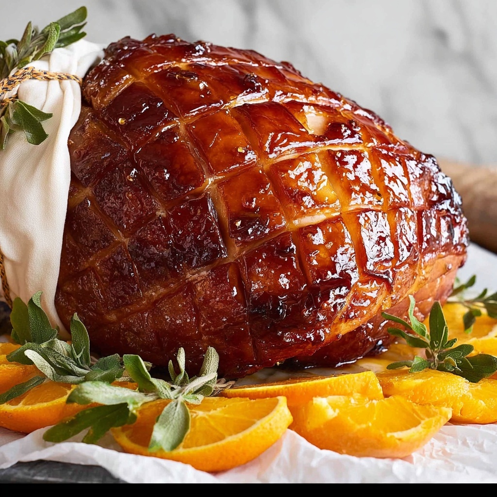 How to Make Glazed Ham Recipe - Recipe Image