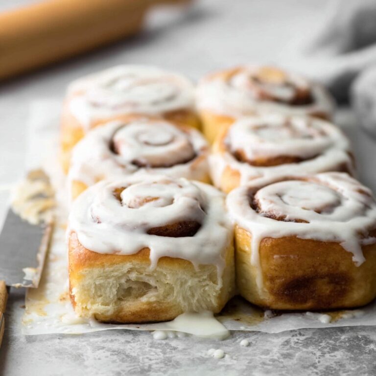No Knead Cinnamon Rolls Recipe