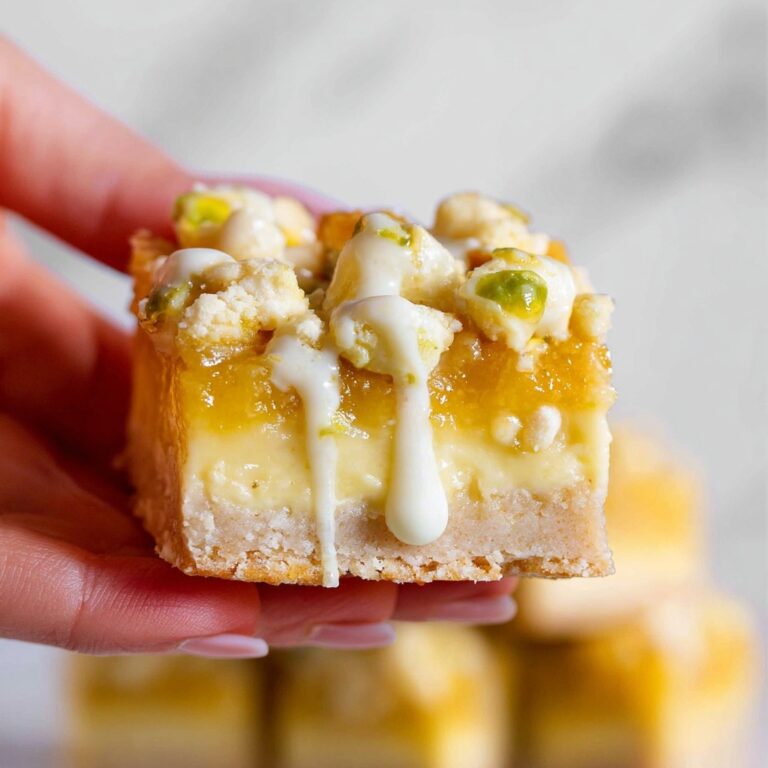 Coconut Mango Bars with Lime Glaze Recipe