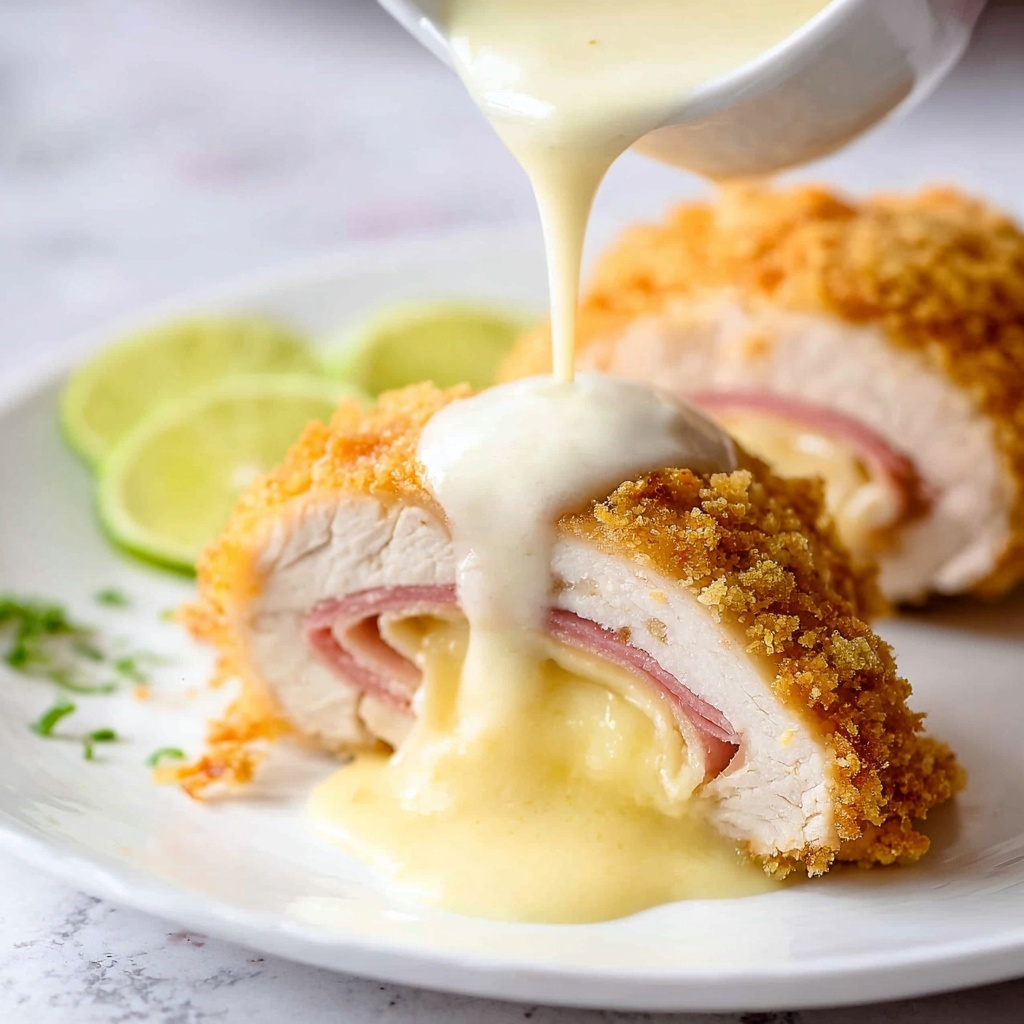 Easy Chicken Cordon Bleu Recipe - Recipe Image
