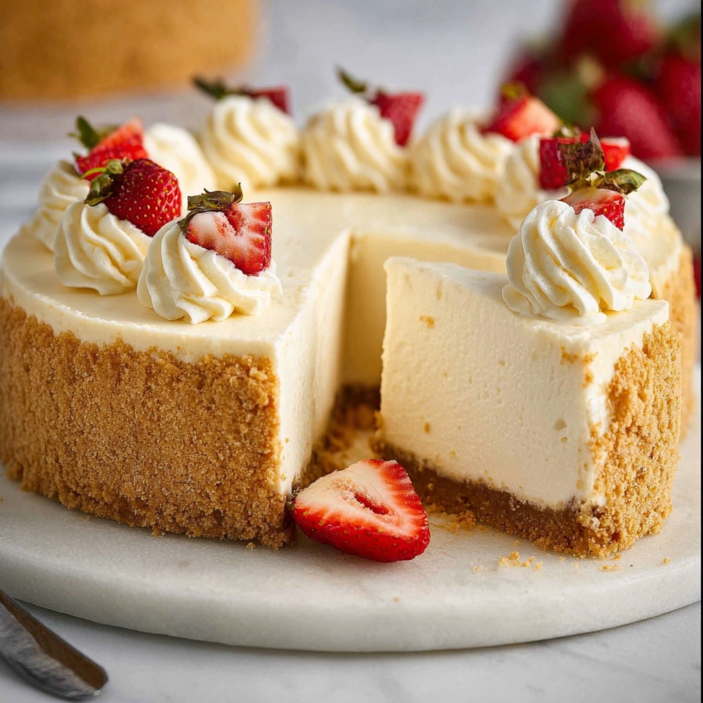 No Bake Cheesecake Recipe - Recipe Image