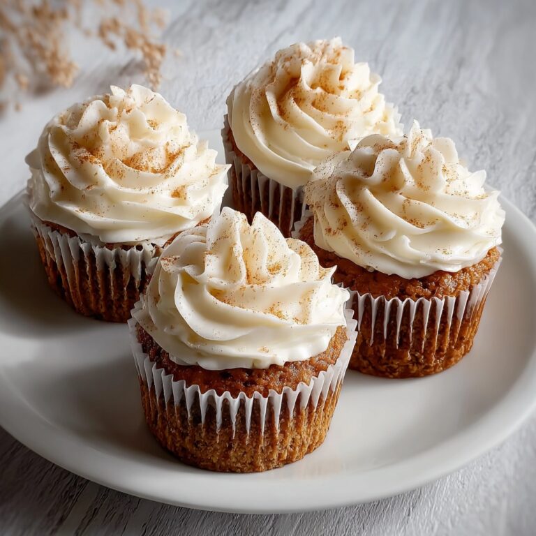 Spiced Baked Pumpkin Cupcakes Recipe