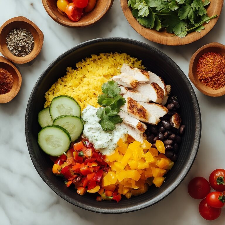 One-Pan Chicken Burrito Bowl Recipe