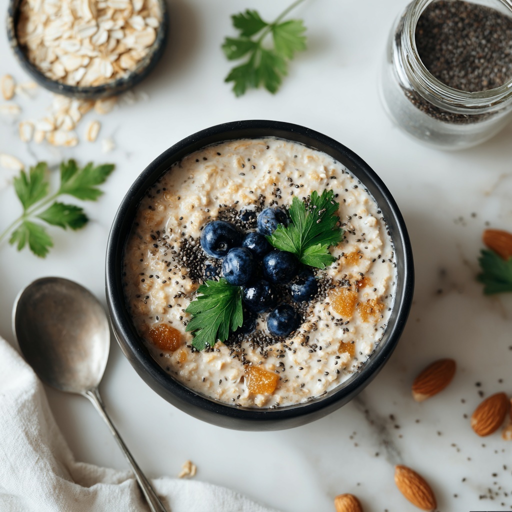 Dairy-Free Overnight Oats Recipe - Recipe Image