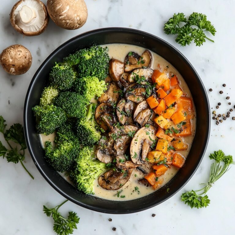 Sautéed Mushrooms with Broccoli Recipe
