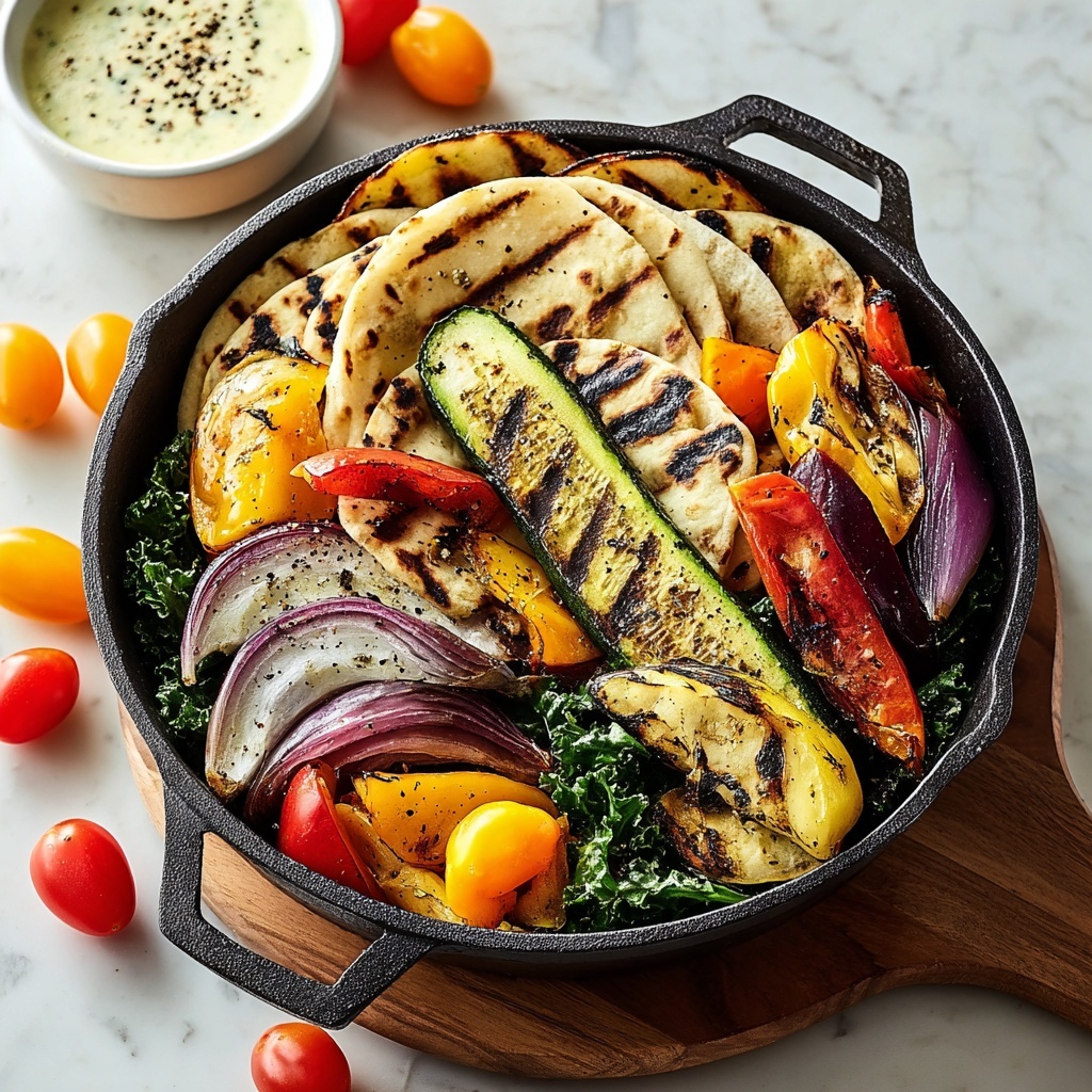 Grilled Veggie Wraps Recipe - Recipe Image