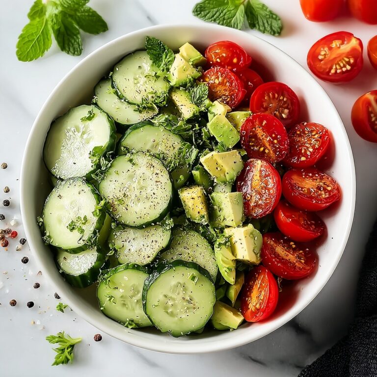 Cucumber Avocado Salad Recipe