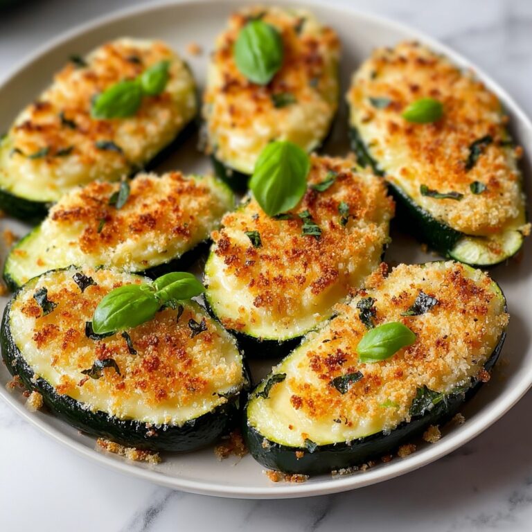 Baked Parmesan Zucchini Recipe