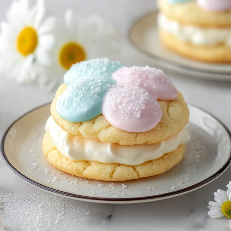 Pastel Sugar Cookie Sandwiches Recipe