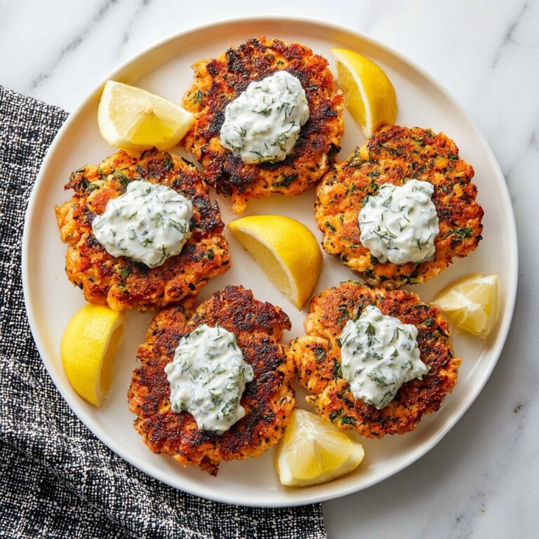 Salmon Patties with Fresh Herbs and Lemon Recipe